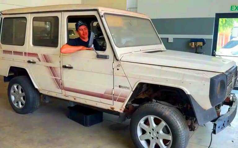 Ce G-Wagon renaît en Afrique du Sud : transformé avec zéro budget, uniquement des pièces de récupération