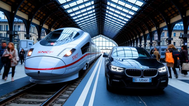 SNCF et Uber fusionnent pour transformer vos trajets : une nouvelle ère de mobilité ultra-connectée démarre