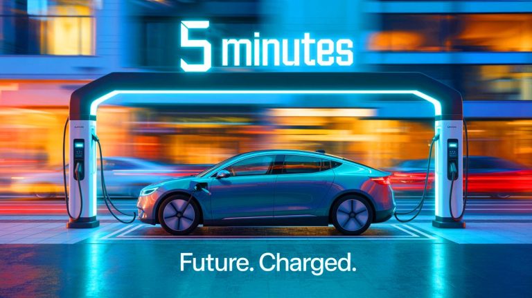 Une avancée qui bouleverse tout : la recharge ultra-rapide des voitures électriques en seulement cinq minutes débarque en Europe et change la donne pour toujours