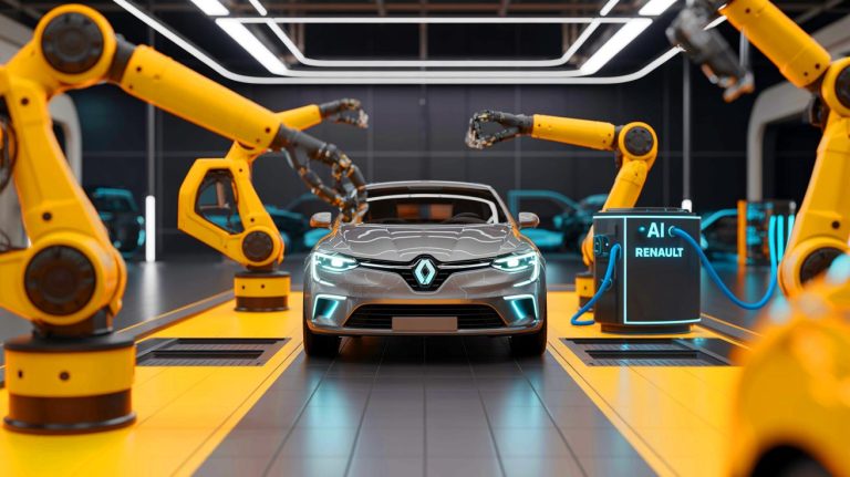 L&rsquo;IA prend le contrôle des ateliers Renault : cette avancée technologique suscite des inquiétudes parmi les experts et les automobilistes inquiets