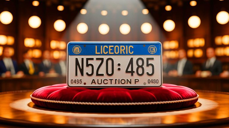 « Ils ont perdu la tête ! » : la vente hallucinante d&rsquo;une plaque d&rsquo;immatriculation à 7 millions d&rsquo;euros qui défie toute logique humaine et bouleverse le monde des enchères