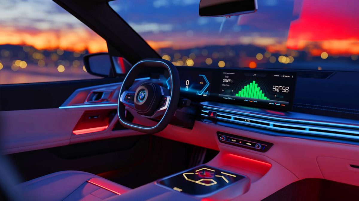 Emissions CO2 : My BMW choque le monde en dévoilant que « rouler électrique n’est pas si vert » sur l’ensemble du cycle de vie des voitures Illustration de l'application My BMW affichant l'empreinte carbone complète d'un véhicule.